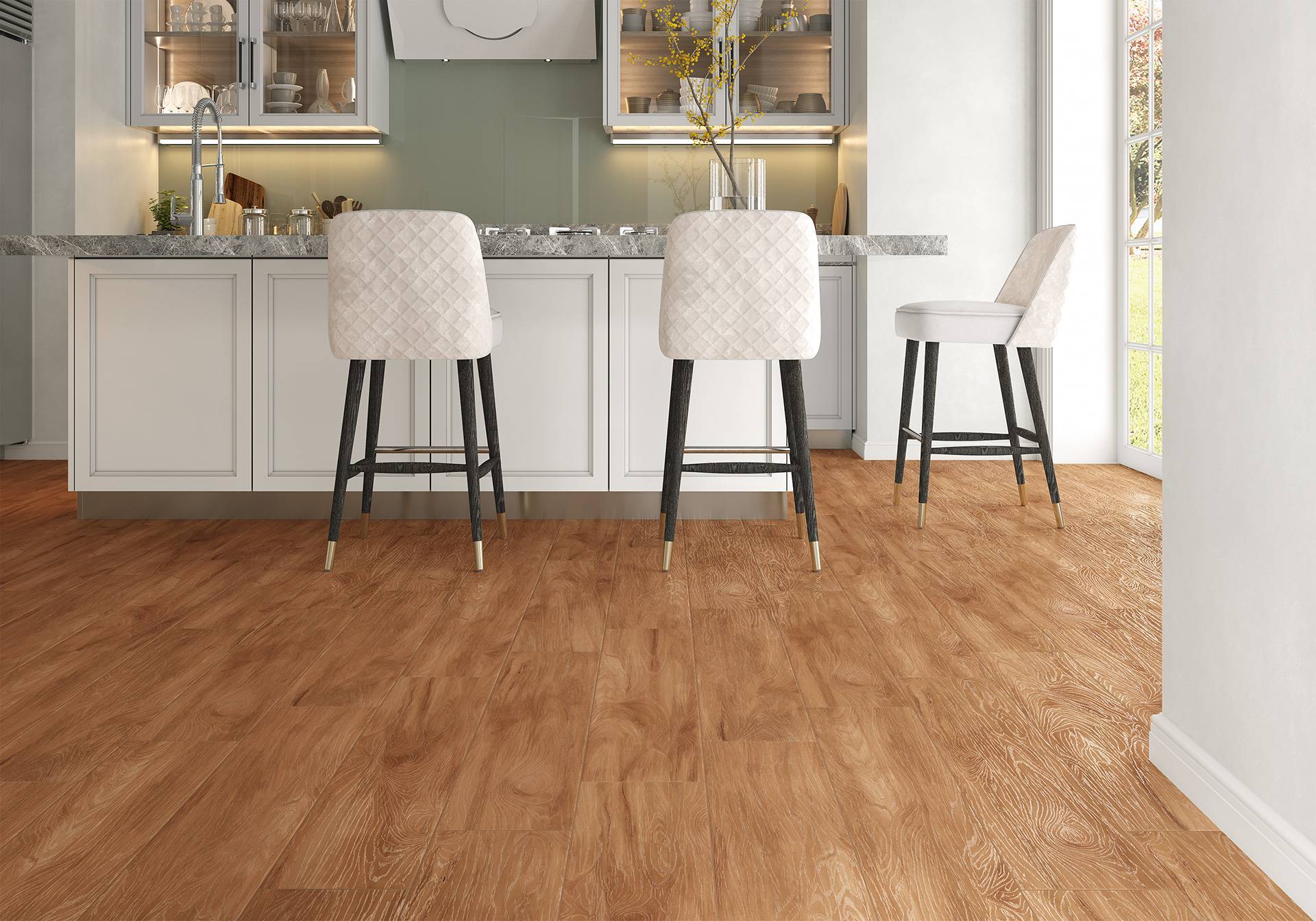 Керамогранит Grasaro Ashton матовый 200x900x10 мм GFU92ATN04R