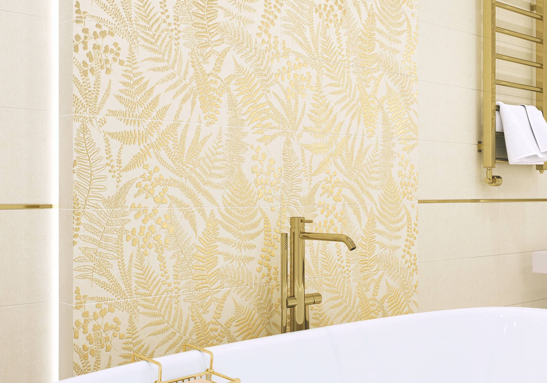 Плитка настенная Gracia Ceramica Diana Limb 253х750х9.5 мм WT15DIL01