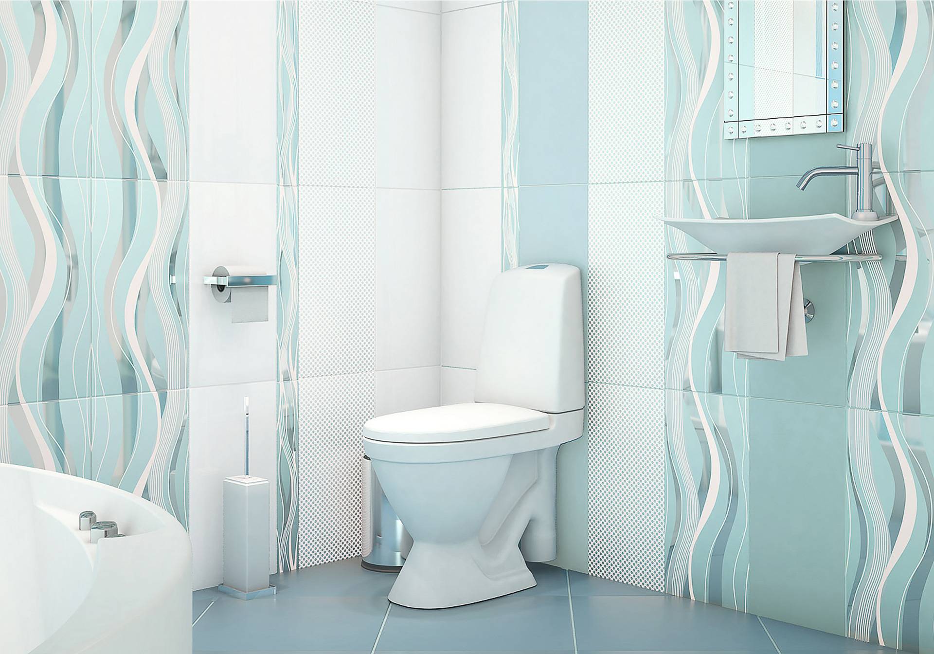 Декор AltaCera Fluence Wave 500x250x9 мм (5 шт/уп) DW9WAV06