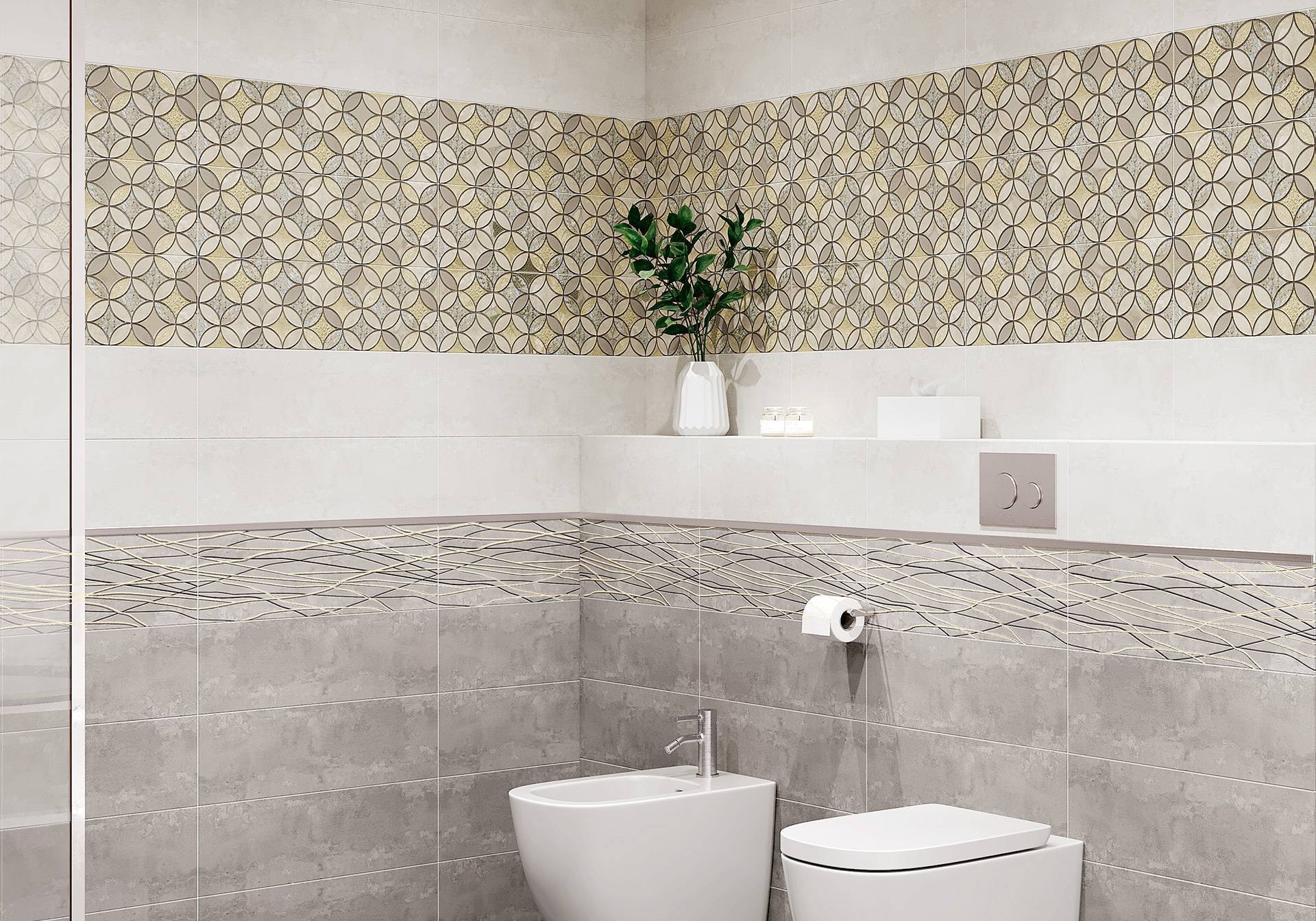 Декор Azori Грэйс ВС11ГР408 20х60 см DWU11GRS408