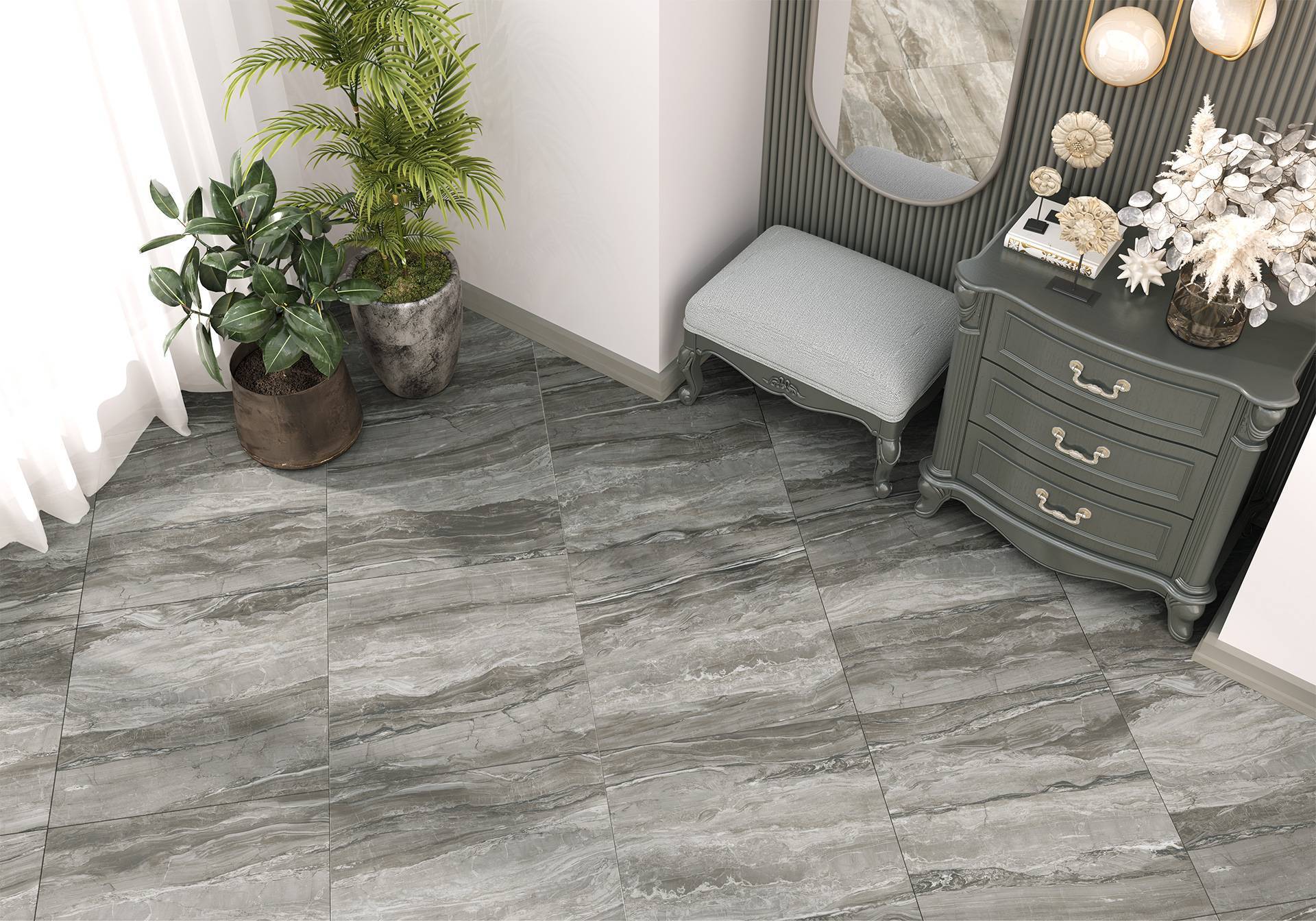 Керамогранит Grasaro Magnum Chocolate полированный 600x1200x8 мм 60120GP42MAG31/L