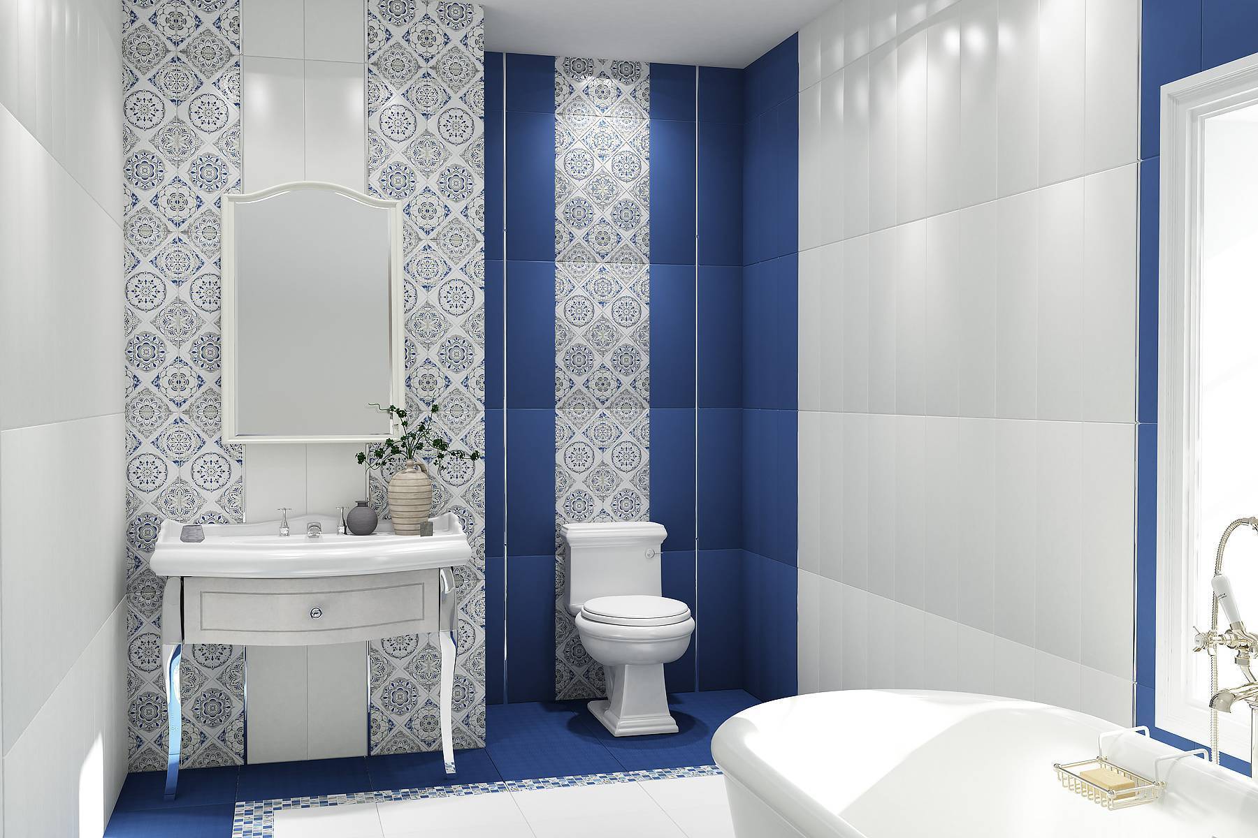 Вставка декоративная Alma Ceramica Story 600x200x9 мм (5 шт в уп) DW11STO00