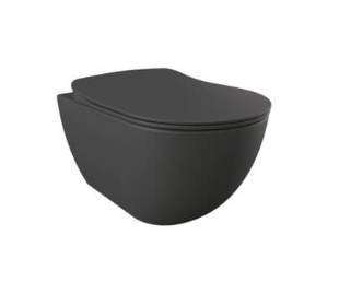 Унитаз подвесной AM.PM FREE чаша без сиденья антрацит матовый FE320-11AM00E-0000